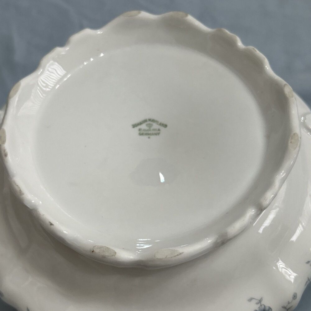 Vintage Johann Haviland “Blue Garland” Covered Vegetable Bowl or Casserole Dish - Picture 14 of 16